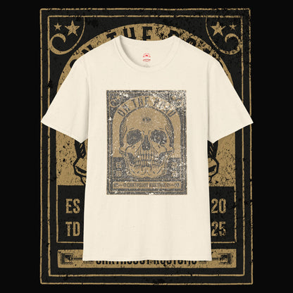 On The Road Skull Graphic  T-Shirt