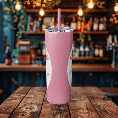 F**K You're Feelings Design Tumbler with Straw