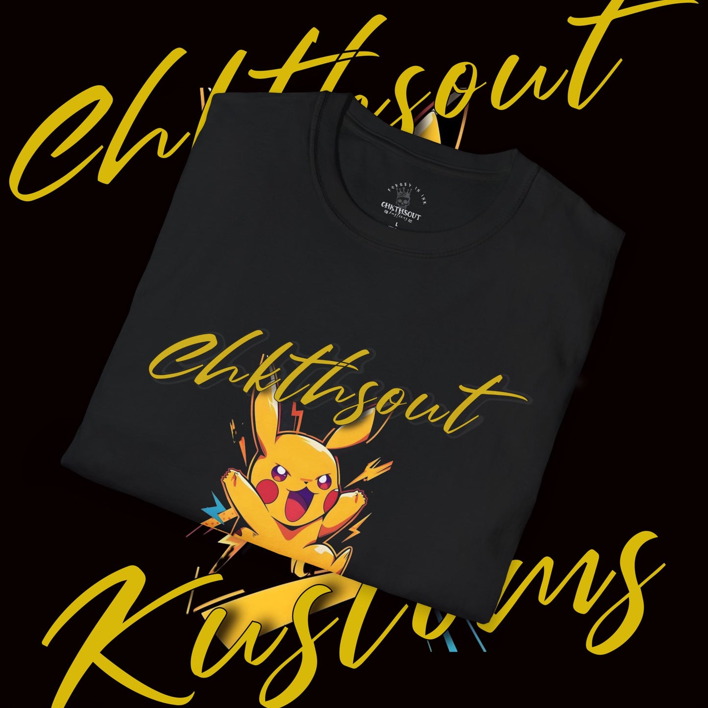 Chkthsout Pik@chu Kustom Tee