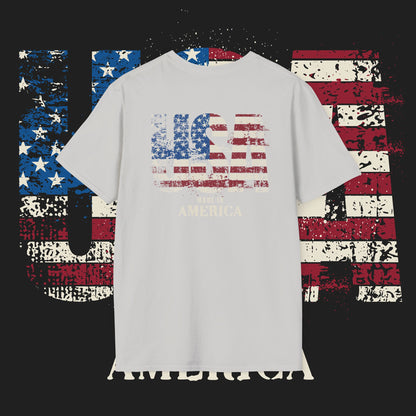 All American Grandpa T-Shirt, Patriotic Tee, USA Pride Shirt, Father's Day Gift, Independence Day Apparel