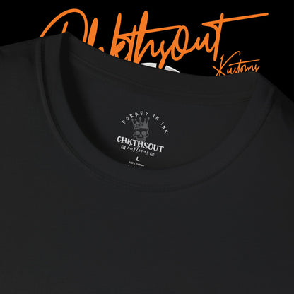 Chkthsout Kustoms Halloween-Themed T-Shirt