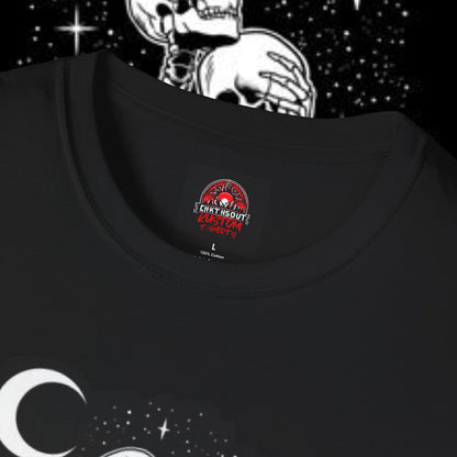 Moonlit Skeleton Couple  T-Shirt