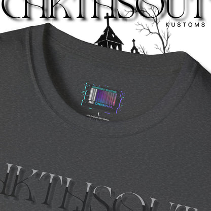 Chilling Haunted House Graphic Tee for Spooky Vibes