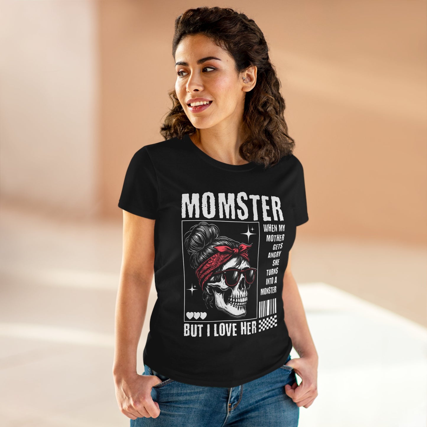Momster Women's Cotton Tee