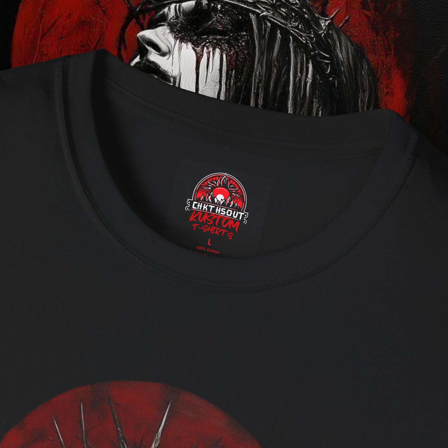 Gothic Vibes Unisex Softstyle T-Shirt - Dark Aesthetic Apparel