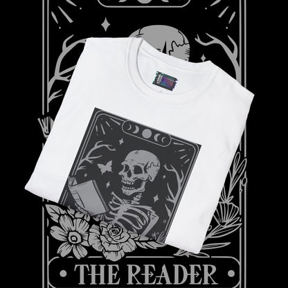 The Reader Skeleton T-Shirt - Perfect for Book Lovers
