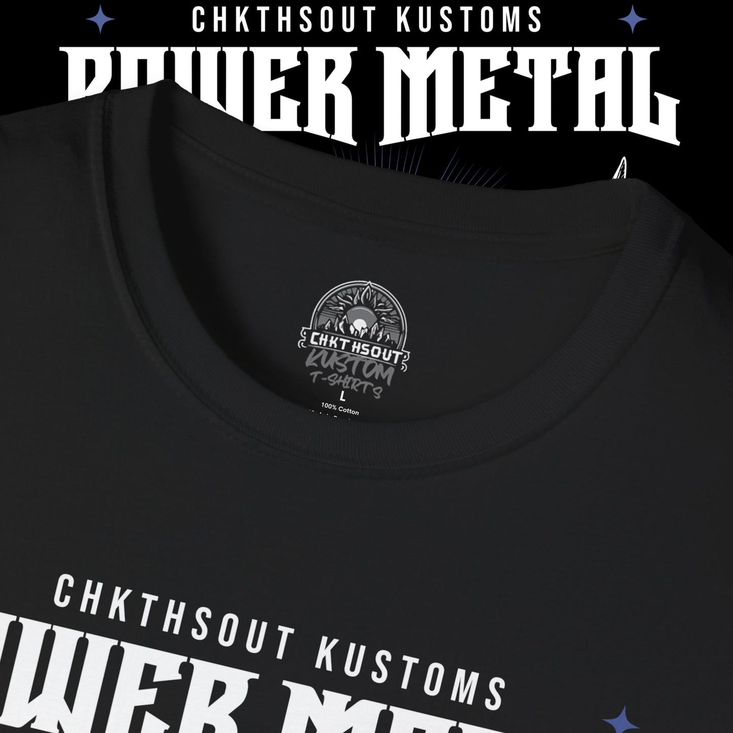 Rock Your Style: Power Metal Skeleton T-Shirt