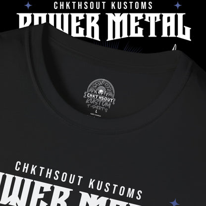 Rock Your Style: Power Metal Skeleton T-Shirt