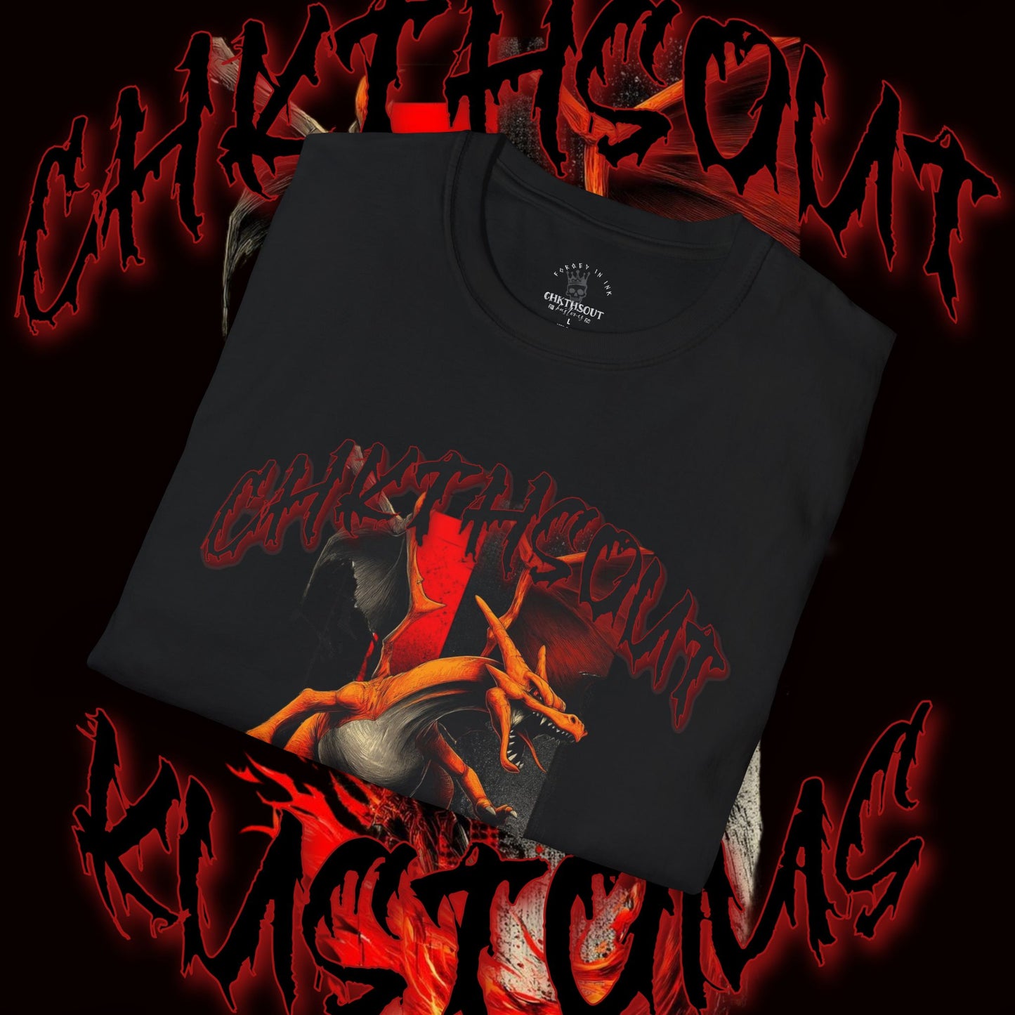 Chkthsout Ch@rizard Kustoms T-Shirt