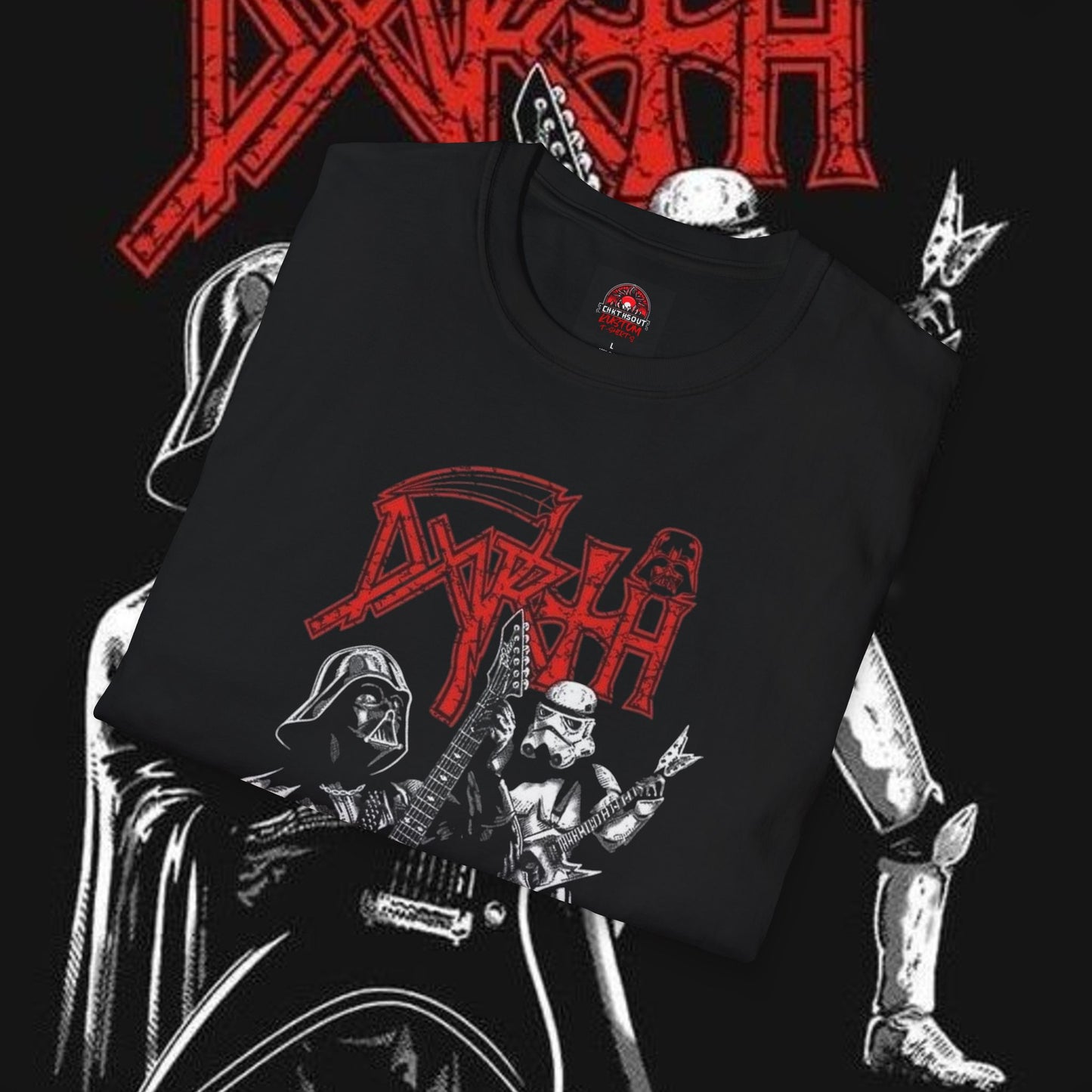 Darth Metal T-Shirt - Iconic Star Wars Graphic Tee