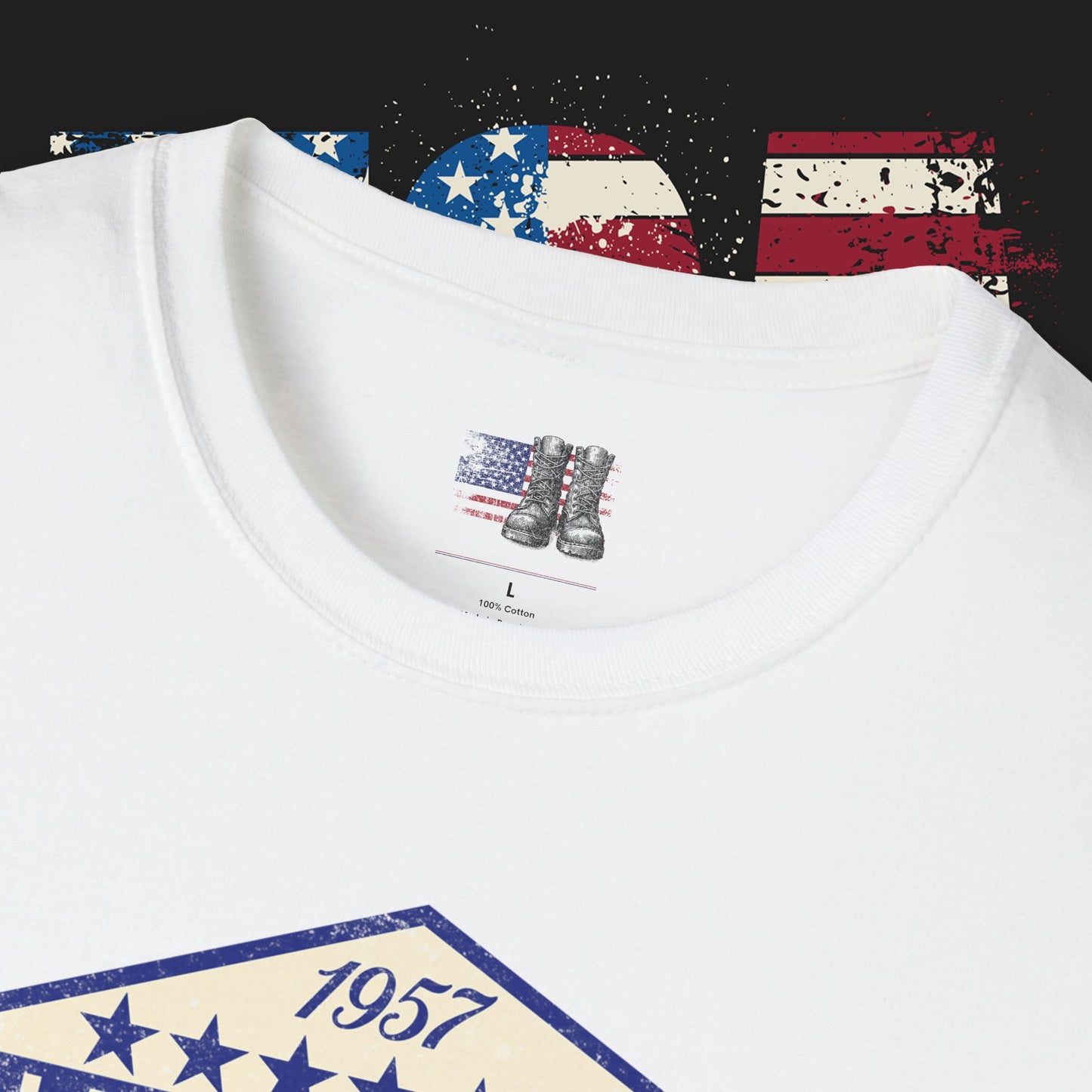 All American Grandpa T-Shirt, Patriotic Tee, USA Pride Shirt, Father's Day Gift, Independence Day Apparel