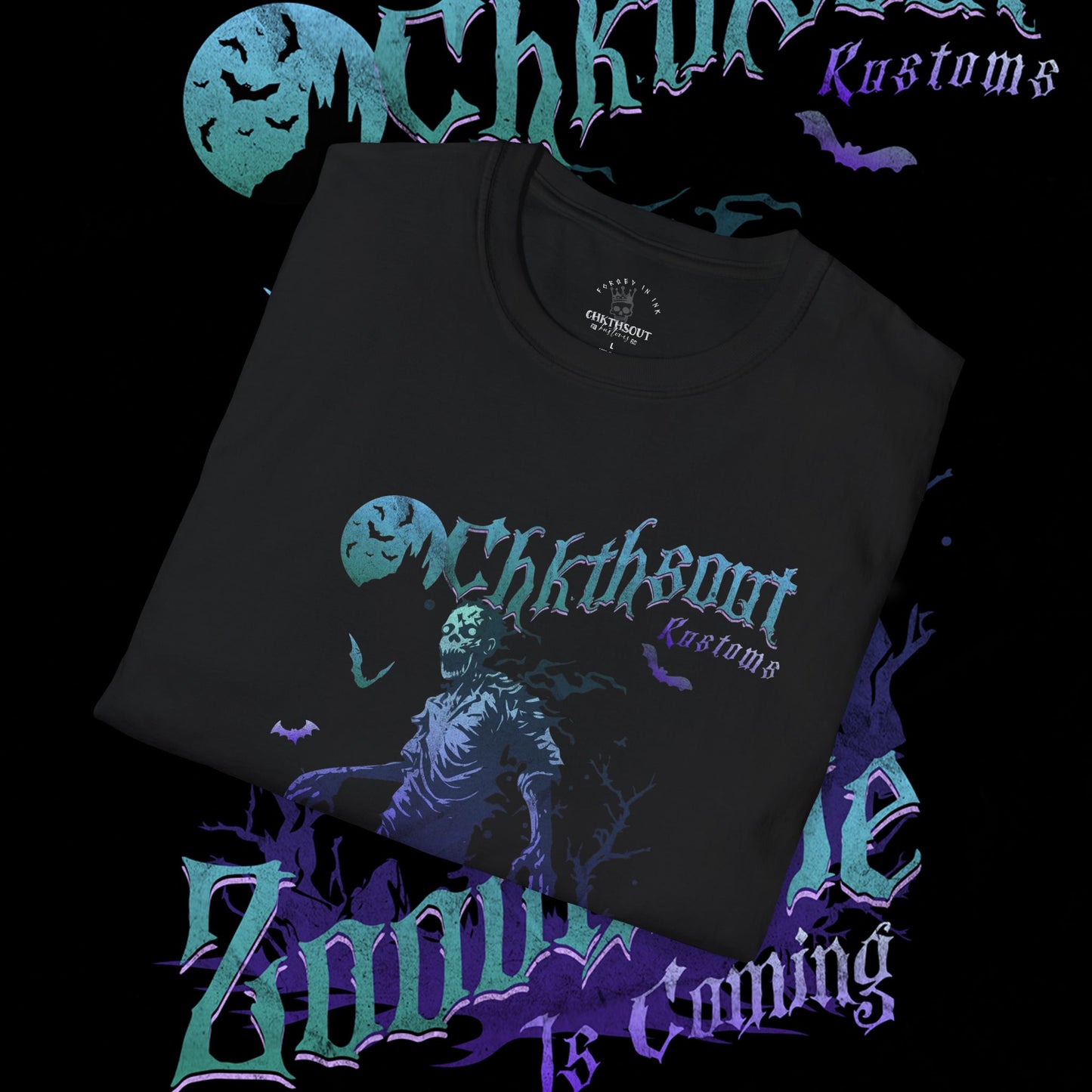Zombie Themed t-Shirt, Halloween